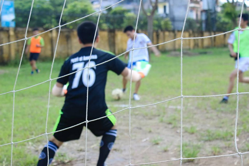 Đá bóng giao hữu năm học mới-gay cấn và hấp dẫn