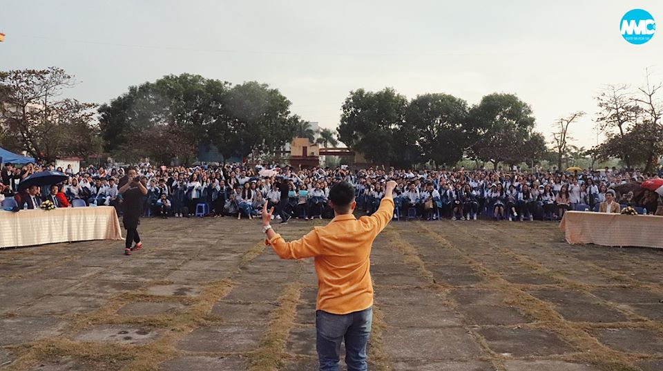 Vài điểm nhấn của Ngày hội an toàn giao thông “Còi show” tại Chuyên Nguyễn Trãi
