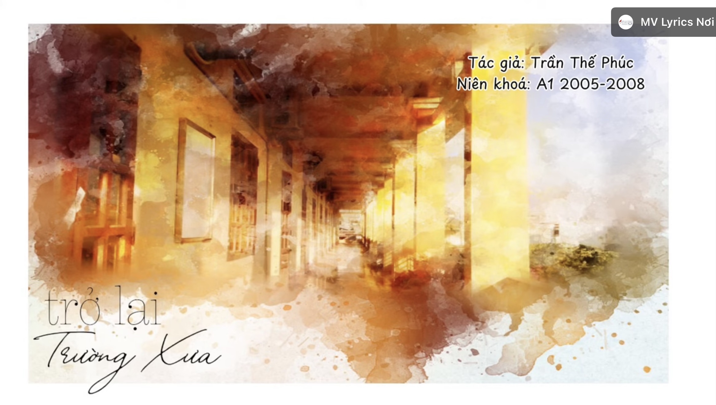 MV Lyrics Trở Lại Trường Xưa | Album Nhớ Mãi Một Thời Vol.01