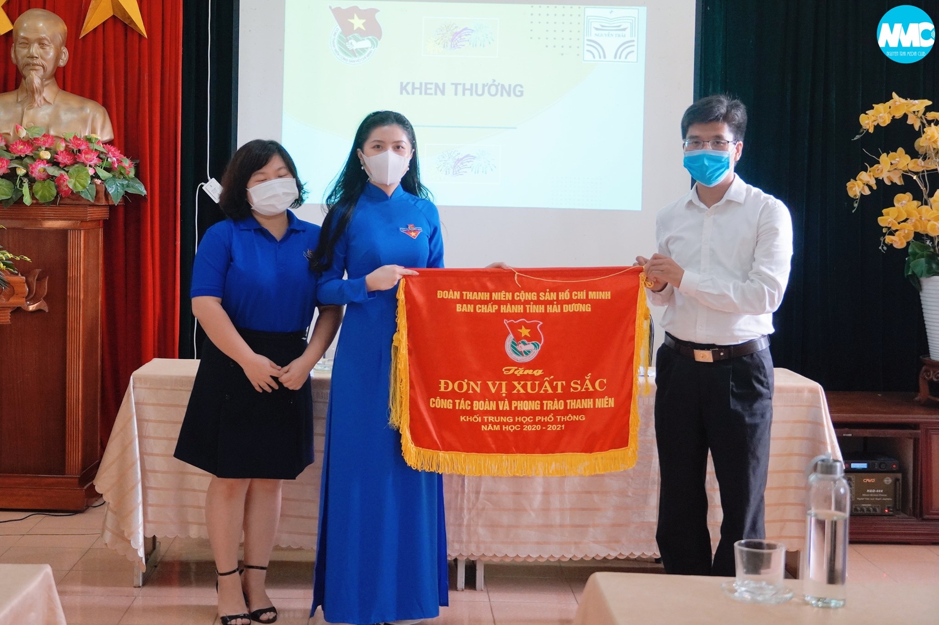 Đại hội Đoàn trường THPT chuyên Nguyễn Trãi - Nhiệm kỳ 2021 - 2022