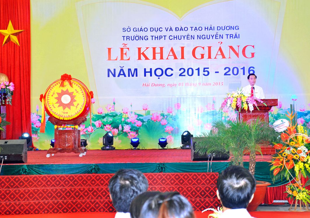 Lễ Khai giảng - Năm học 2015-2016