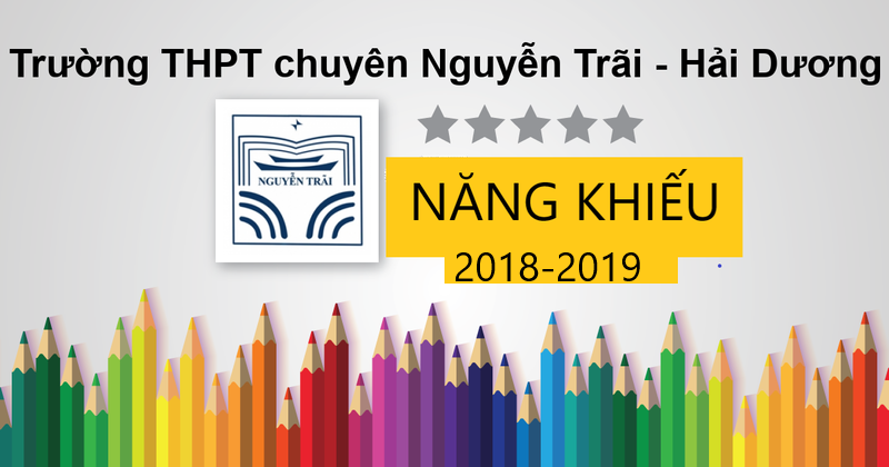 Đề thi Năng khiếu môn Toán - Năm học 2018-2019