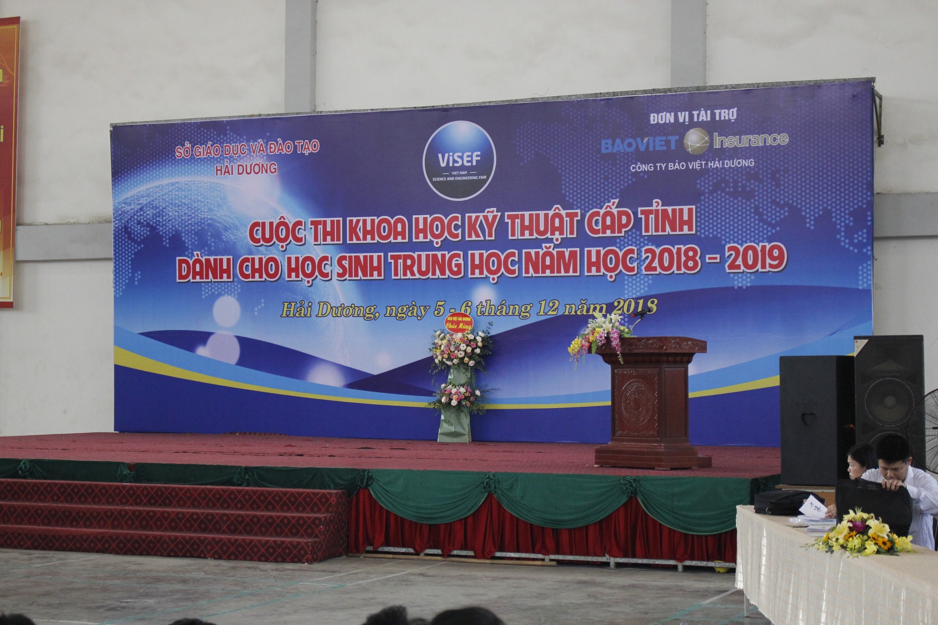 TOÀN CẢNH CUỘC THI SÁNG TẠO KHKT DÀNH CHO HỌC SINH TRUNG HỌC TỈNH HẢI DƯƠNG NĂM HỌC 2018-2019