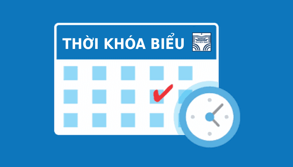 Thời khóa biểu số 8