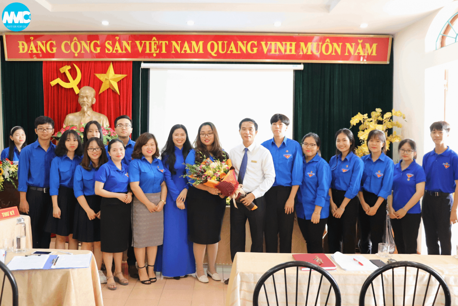 Náo nức không khí đại hội Đoàn trường THPT chuyên Nguyễn Trãi nhiệm kỳ 2020-2021