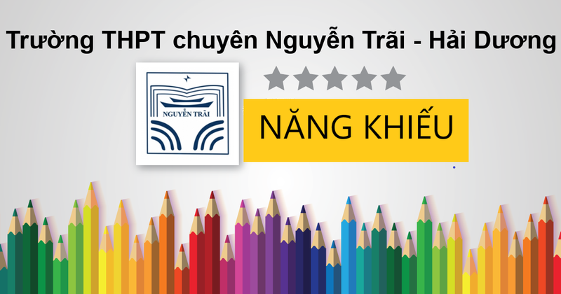 Đề thi Năng khiếu môn Tiếng Anh - Năm học 2019-2020